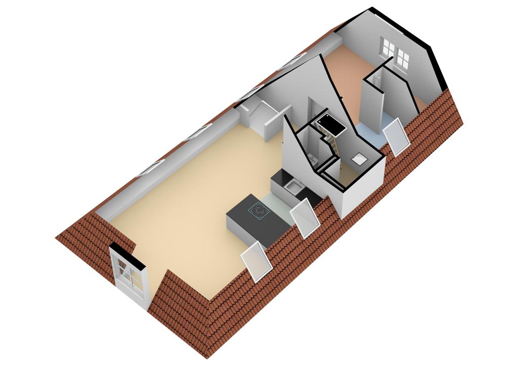 Appartement te huur: Nieuwstraat 37B, Weesp